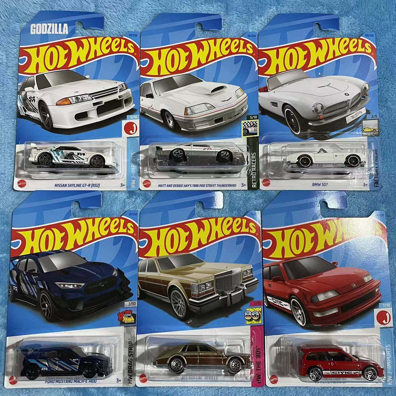 23D 배치 핫 휠 핫 작은 스포츠카 끊임없이 변화하는 자동차 운송 철도 자동차 합금 자동차 장난감 소년 C4982