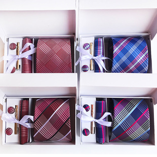 necktie Tie cufflinks for clip men hanky gift sets suit