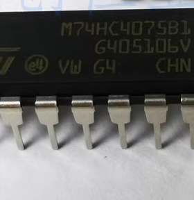 M74HC4075B1R 直插DIP-14 逻辑栅极逆变器 74HC4075 进口全新原装