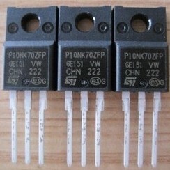 全新进口原装 STP10NK70ZFP P10NK70ZFP TO-220F塑封 10A 700V