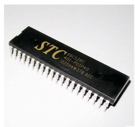 原装正品STC宏晶 直插 STC89C52RC-40I-PDIP40 程序下载单片机