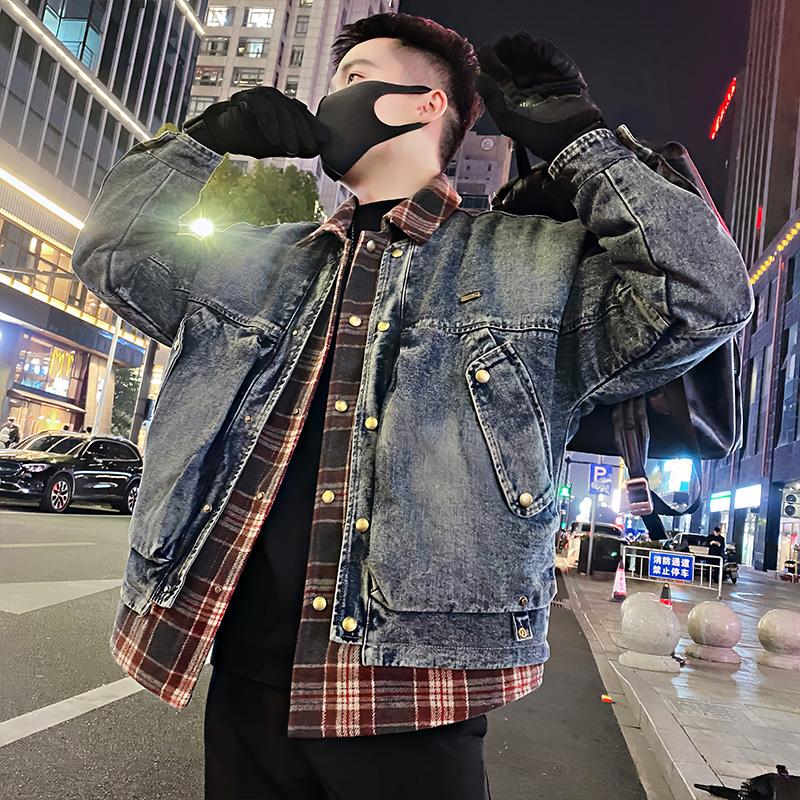 潮牌潮流设计感冬季外套