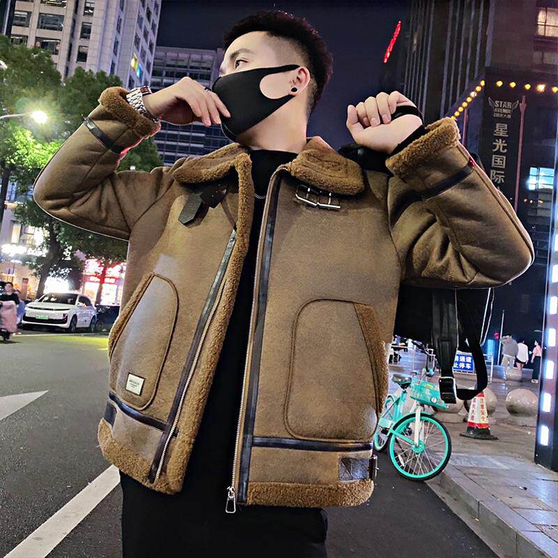 潮流痞帅上衣2024新款冬季棉衣