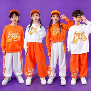 儿童糖果色啦啦队演出服秋季小学生运动会开幕式班服入场合唱服装