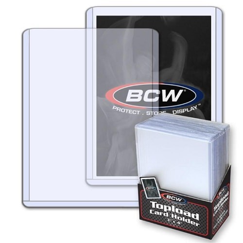 BCW35pt卡夹球星卡硬卡套