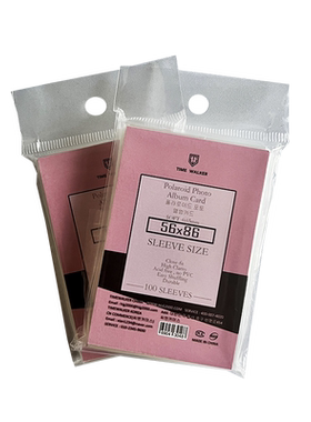 TW专辑小卡56x86mm拍立得爱豆明星卡贴身透明内胆薄款卡套牌套