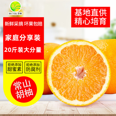 常山胡柚新鲜采摘现货速发