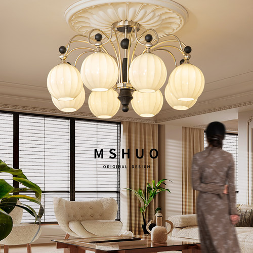 创意设计师款高级感客厅吊灯