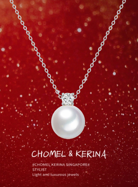 「戴妃珍珠」s999纯银项链女轻奢小众高级感锁骨链送女友生日礼物