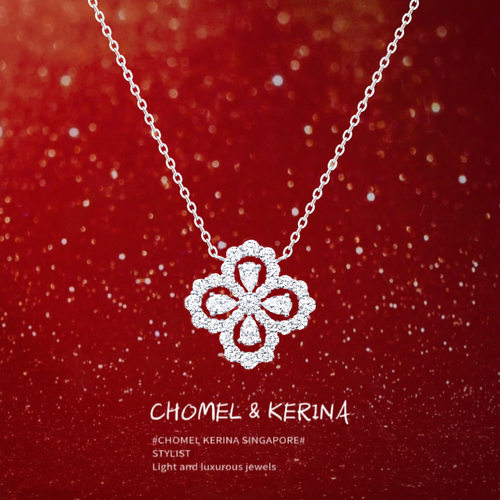 「幸运四叶草」项链—幸运的象征