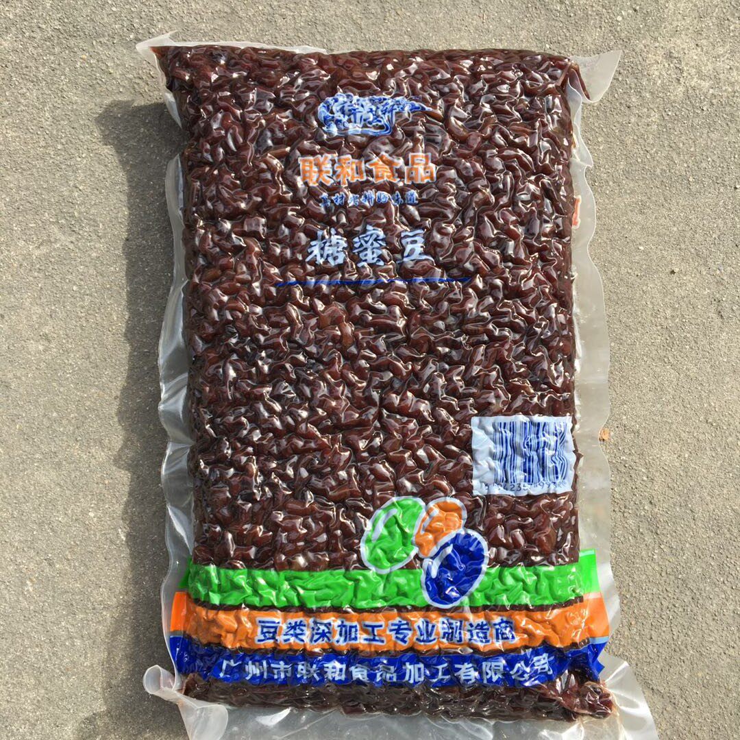 联合红豆 糖纳蜜豆 2.5KG 小红豆 红豆粒 袋装红豆奶茶烧仙草刨冰