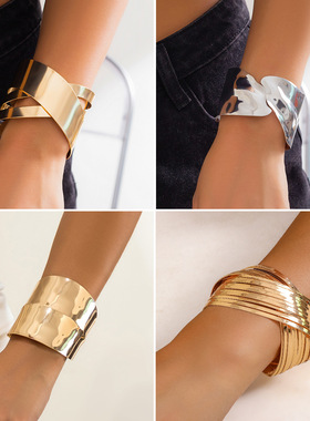 Fashionmetalsmoothbracelet