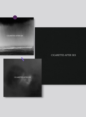 Cigarettes After Sex流行乐队周边沙发背景墙黑白装饰画极简风