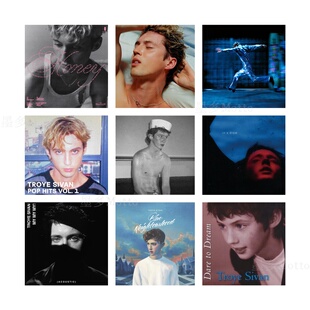 Troye Sivan黑胶专辑海报墙贴贴纸酒吧清吧氛围感装饰画戳爷周边