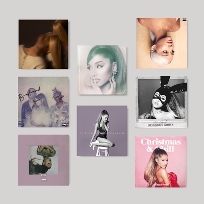 ArianaGrande海报欧美专辑封面