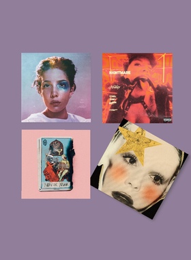 猴西Halsey专辑封面海报墙贴卧室女生主卧背景墙照片墙装饰画