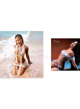 Tyla水洗专辑封面海报墙贴女生卧室背景墙装饰复古美式自粘贴画