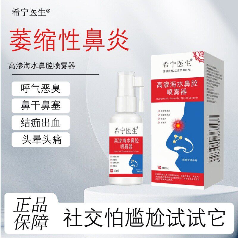 希宁医生 · 鼻腔臭味萎缩性鼻炎呼气恶臭鼻干鼻塞头疼头晕嗅觉减