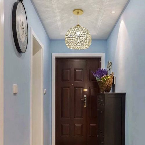 梦幻星球过道走廊门厅阳台小吊灯欧式圆球水晶灯吧台衣帽间