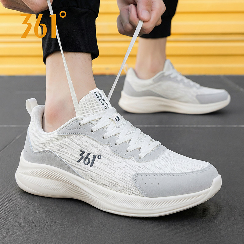 361男鞋夏季跑步鞋软底减震男士运动鞋网面透气2026新款轻便跑鞋