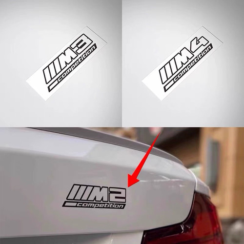 适用BMW M3 competition decal sticker宝马性能竞赛标车贴纸贴花