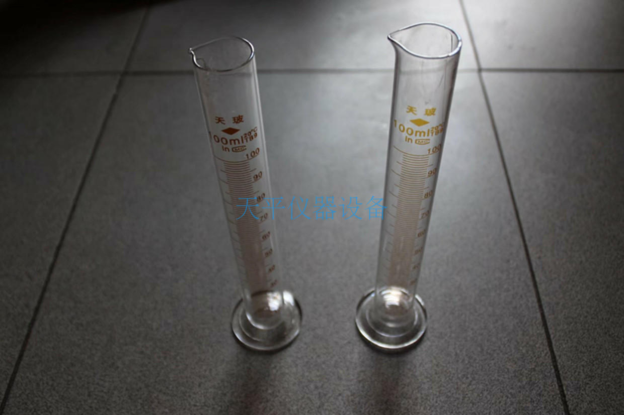 天玻玻璃量筒 化学耗材带刻度计量杯  工业实验室玻璃仪器图片