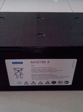 Sonnensetlin德国阳光蓄电池 A412/180A 12V180AH 胶体蓄电池