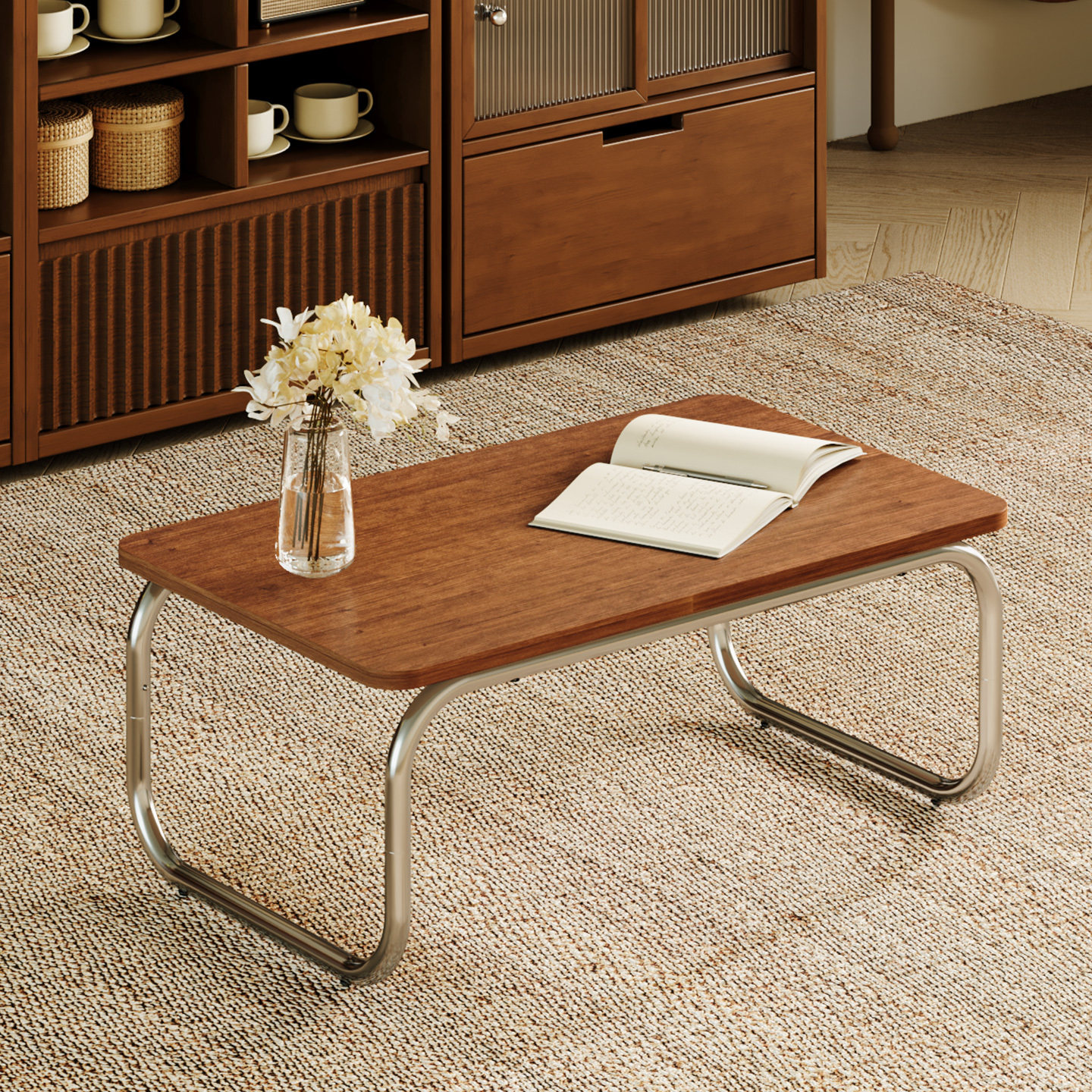 茶几极简家用客厅矮桌子组合边几长方形阳台茶台茶桌咖啡桌炕桌