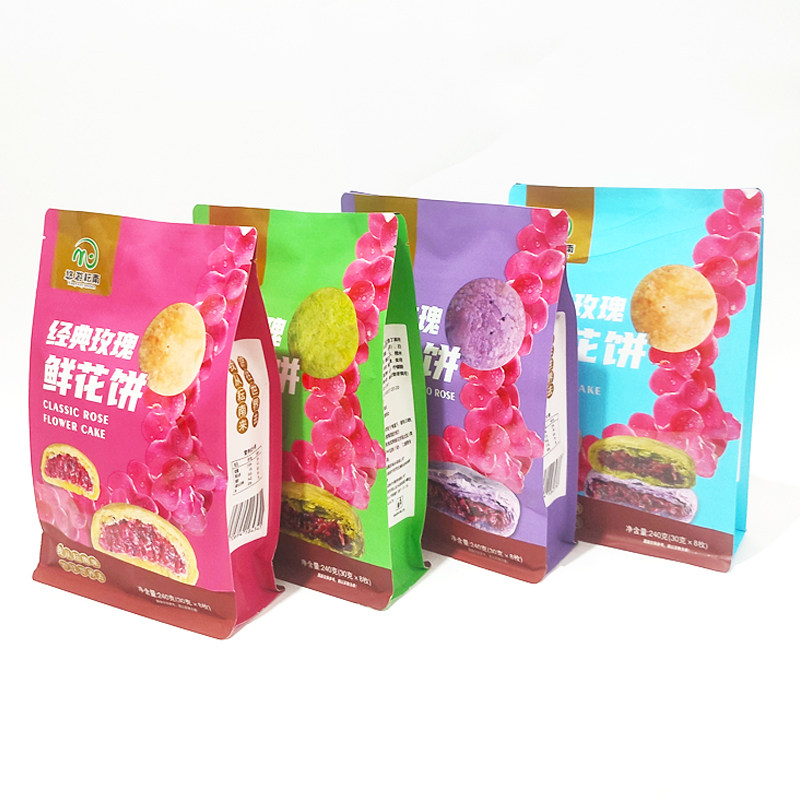 云南特产经典玫瑰鲜花饼紫薯抹茶240克袋装综合丽江大理旅游同款