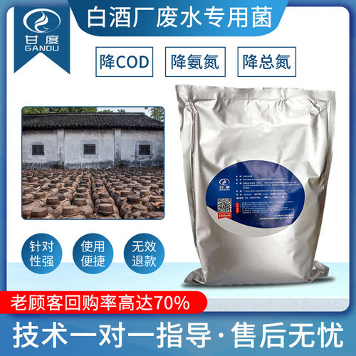 甘度白酒化工废水菌种活性污泥细菌氨氮降解硝化菌净水微生物菌剂