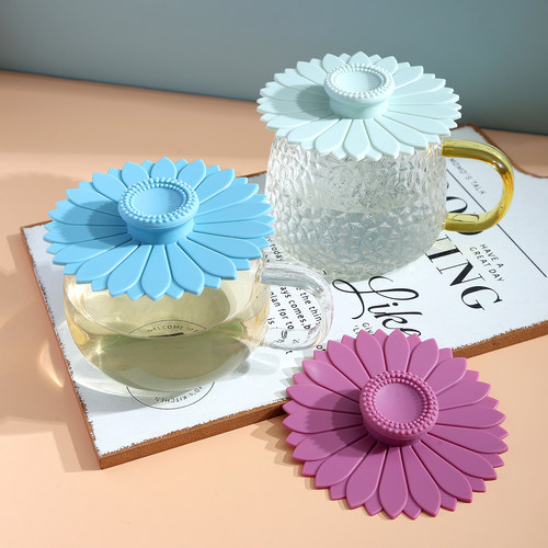 硅胶杯盖通用马克杯杯盖防尘杯盖