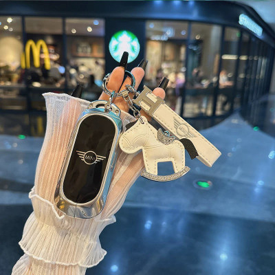 适用25款宝马mini钥匙套新能源countryman壳cooper扣电动迷你男女