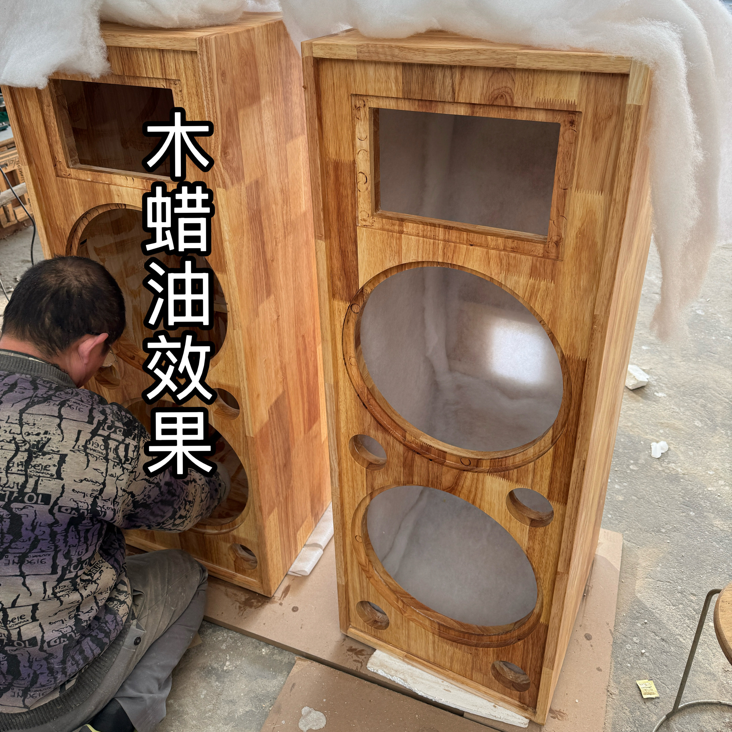 张师傅双10寸双12寸双15寸音箱实木音箱空箱体专业音箱定制落地
