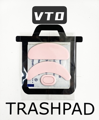 雷柏VT0 二代鼠标脚贴 红控制 冰板特氟龙