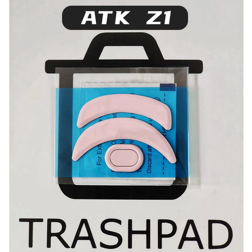 ATK Z1 Pro MAX/Ultra 鼠标脚贴 红控制 冰板特氟龙