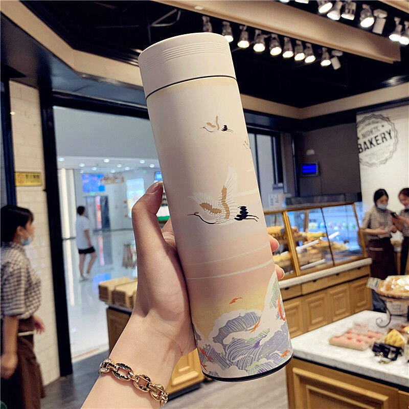 书穗儿国潮保温杯中水杯ins原宿风男女学生创意潮流杯子车载办公.高性价比高么？