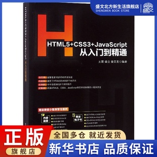 CSS3 HTML5 JavaScript从入门到精通