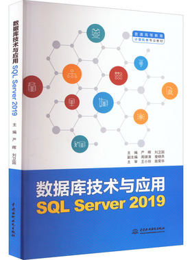 数据库技术与应用 SQL Server 2019：严晖,刘卫国 编 大中专理科计算机 大中专 中国水利水电出版社 图书