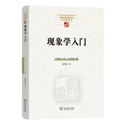 现象学入门(中国现象学文库·现象学原典译丛·扎哈维系列)