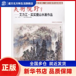 美术视野:艾力江·买买提山水画作品 贾德江 北京工艺美术出版社有限责任公司 新华书店正版