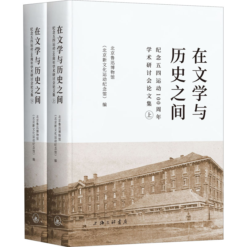 在文学与历史之间 纪念五四运动100周年学术研讨会论文集(全2册) 北京鲁迅博物馆(北京新文化运动纪念馆) 编 中国现当代文学理论