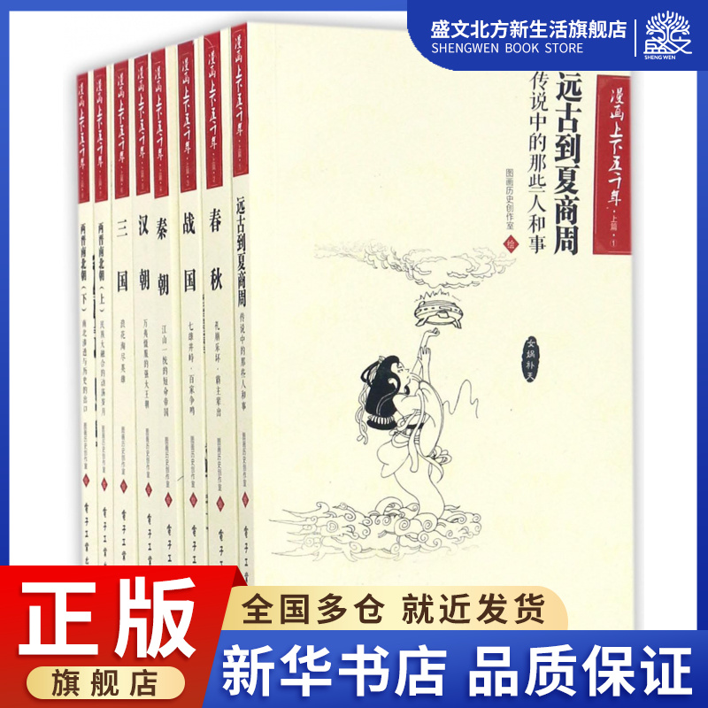 漫画上下五千年(上篇共8册)-封面