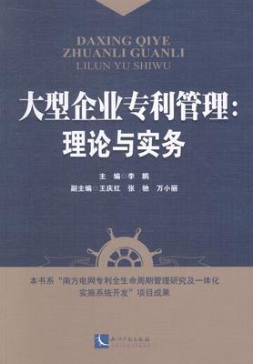 书籍正版 大型企业专利管理:理论与实务  知识产权出版社 管理 9787513023764