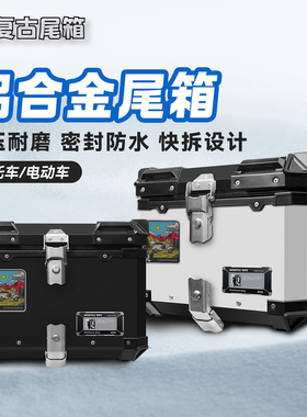 摩托车铝合金尾箱本田NWT150踏板九号电动车尾箱豪爵ADX125后备箱