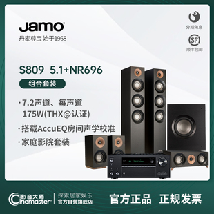 高保真发烧hifi音响音箱 5.1家庭影院套装 HCS JAMO丹麦尊宝S809