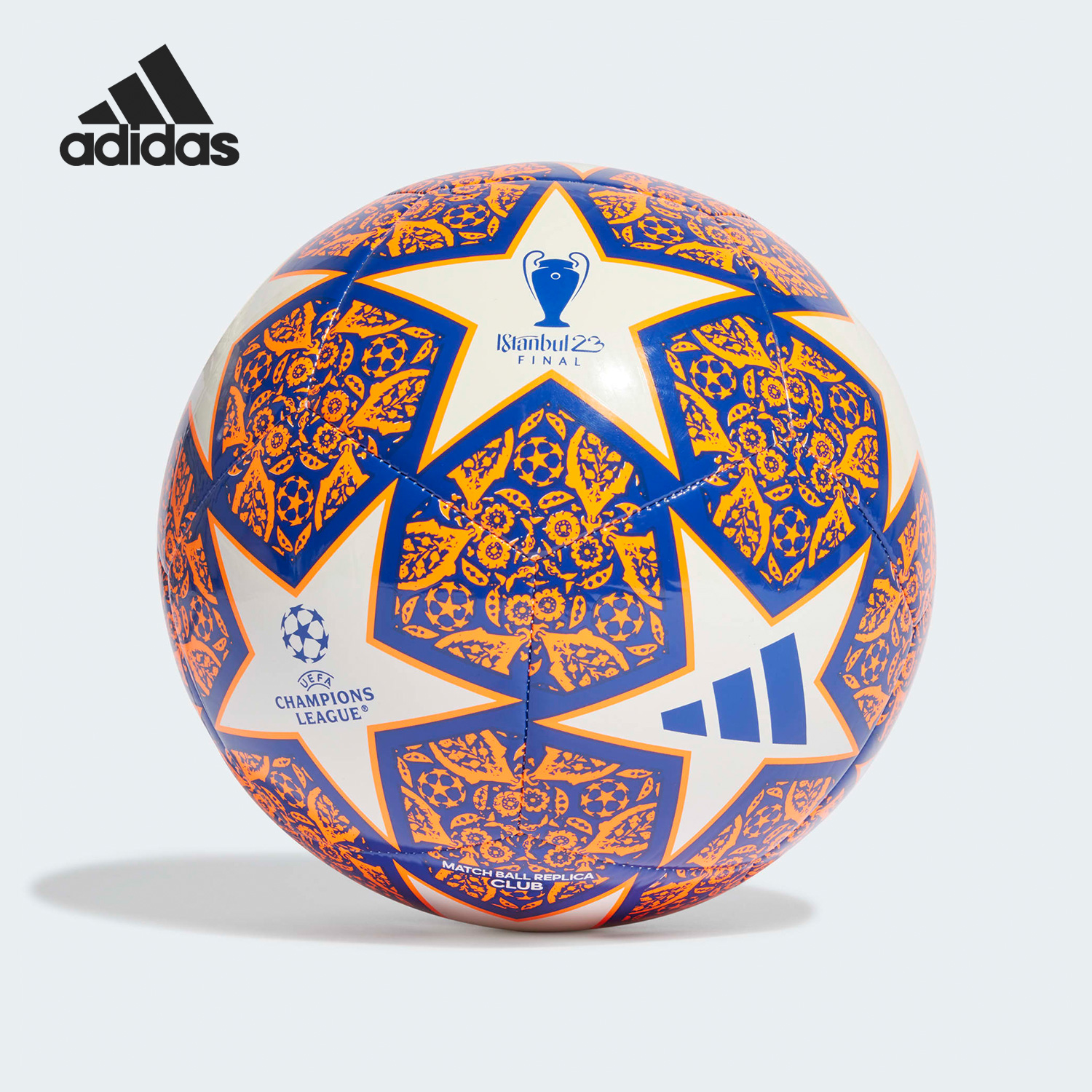 Adidas/阿迪达斯正品23-24赛季欧冠比赛训练运动足球HT9006