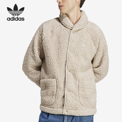 Adidas/阿迪达斯正品三叶草男子加绒保暖防风休闲外套IL5169