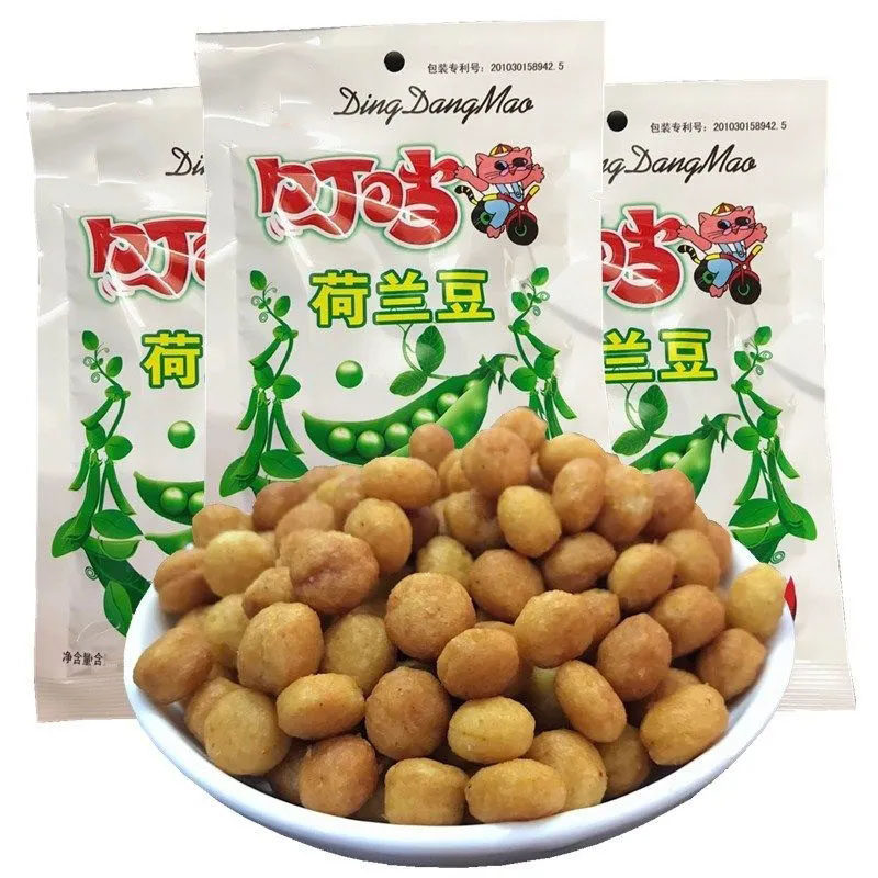 叮当猫荷兰豆22g含油型膨化食品薯片薯条休闲零食品小吃锅巴