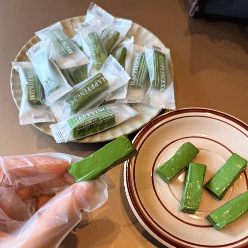 独立包装零食抹茶厚乳条奶香浓郁校园办公下午茶追剧解馋糖果批发