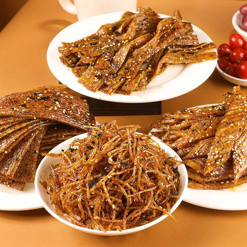 网红辣条美味甜辣口感手撕海苔味辣条休闲零食小卖部同款批发零食